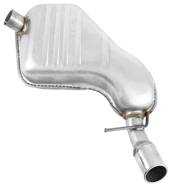 Rear muffler