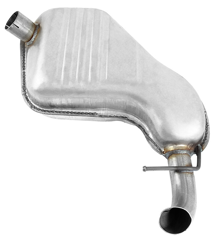 Rear muffler