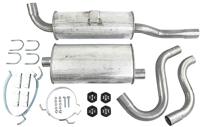 Exhaust system - Replaced by 254368016