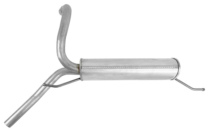 Exhaust muffler middle