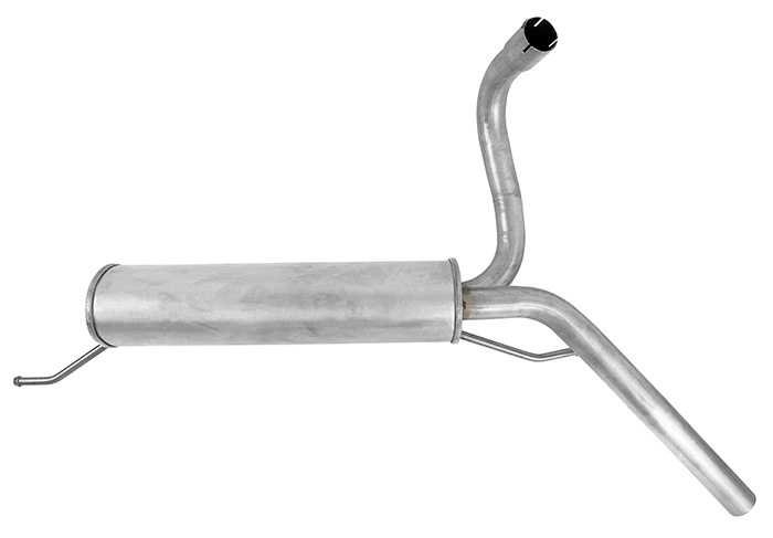 Exhaust muffler middle