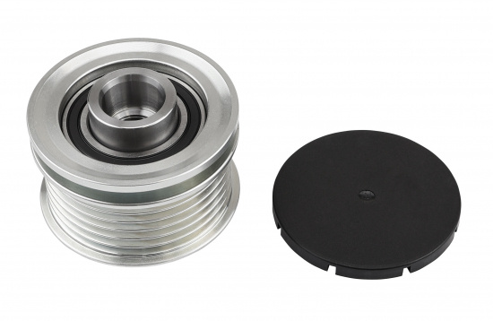 Belt pulley for alternator