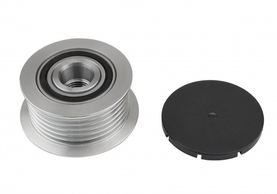 Belt pulley for alternator