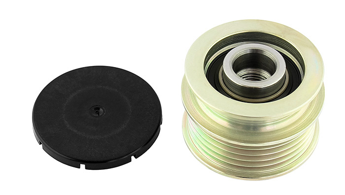 Belt pulley for alternator