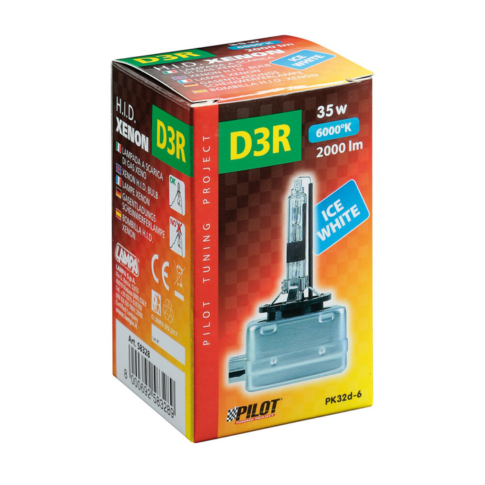HID Xenon Lamp 6.000�K - D3R - 35W - PK32d-6 - 1 pcs - Box