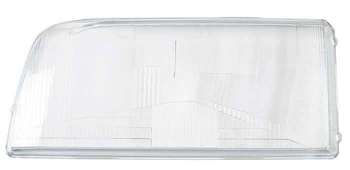 Headlamp glass left