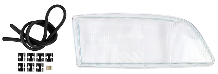 Headlamp glass right