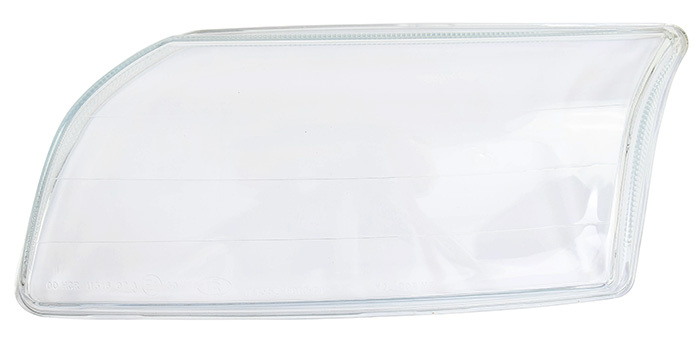 Headlamp glass left