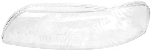Headlamp glass USA left
