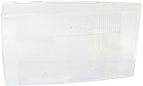 Headlamp glass USA left
