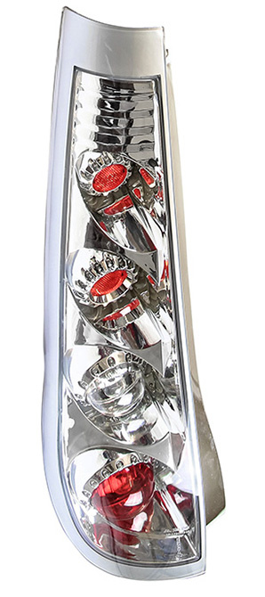 Tail lamp chrome base