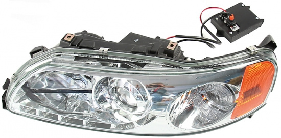 Headlamp + Corner lamp chrome