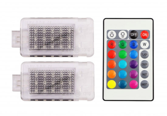 RGB-LED Luggage compartment light 1 pair