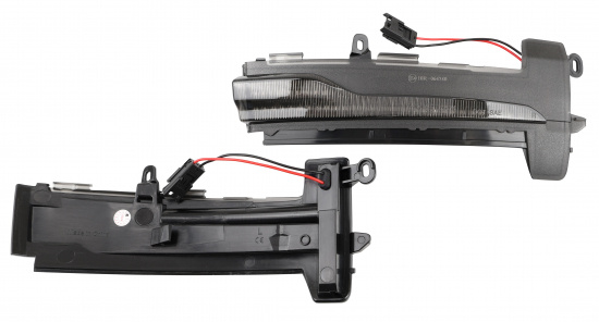LED Mirror turn signal Smoked lens Dynamic 1 pair