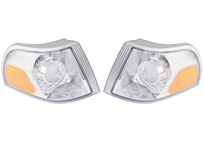 Corner lamp chrome USA L&R