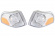 Corner lamp chrome USA L&R Corner lamp chrome USA L&R