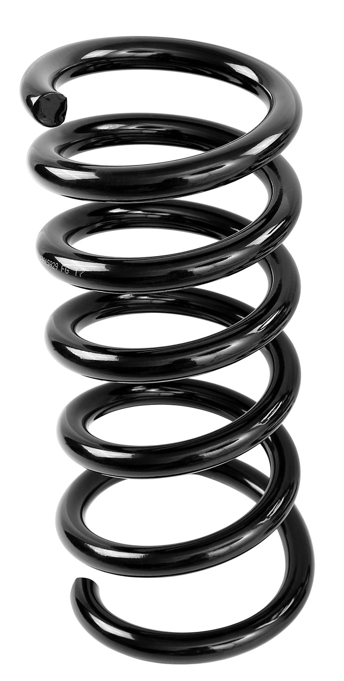 Coil spring rear w/o nivomat