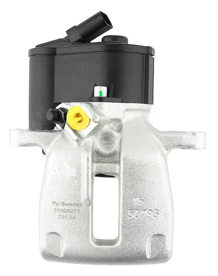 Brake caliper rear right incl electrical motor