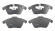 Brake pads front Brake pads front