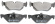 Brake pads rear Brake pads rear
