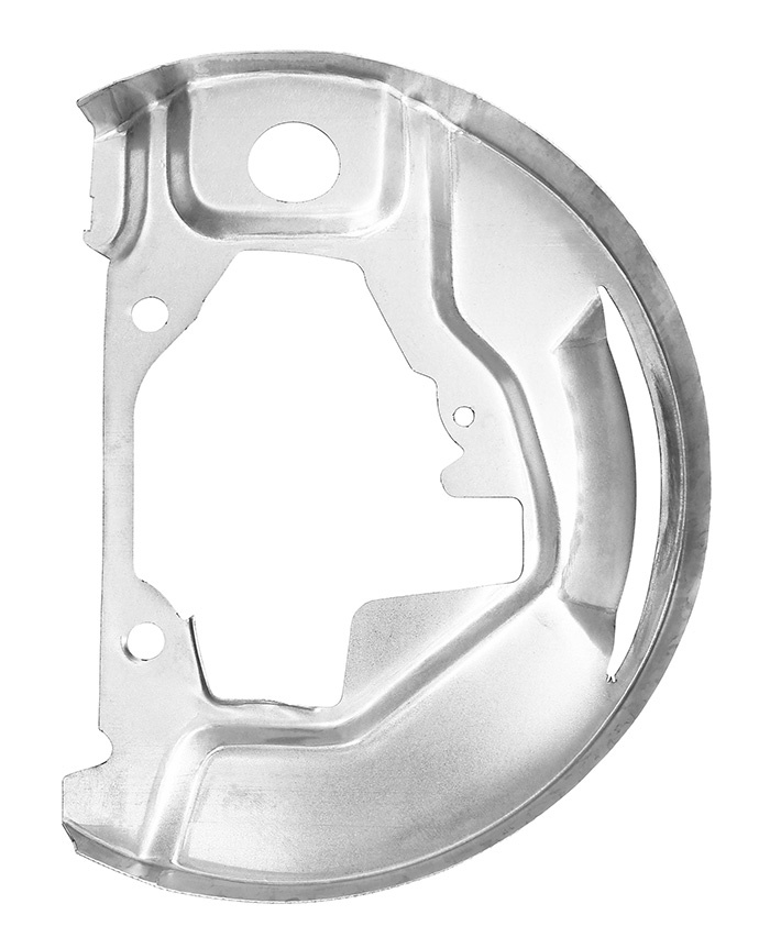 Brake dust shield front right