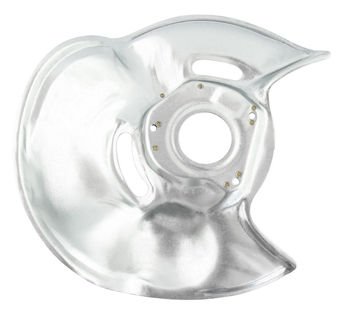 Brake dust shield front right