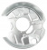 Brake dust shield rear left Brake dust shield rear left