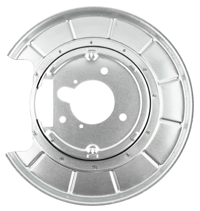 Brake dust shield rear left