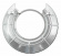 Brake dust shield rear left - Replaced by 51340769 Brake dust shield rear left - Replaced by 51340769