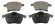 Brake pads front Brake pads front