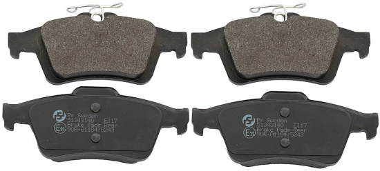 Brake pads rear