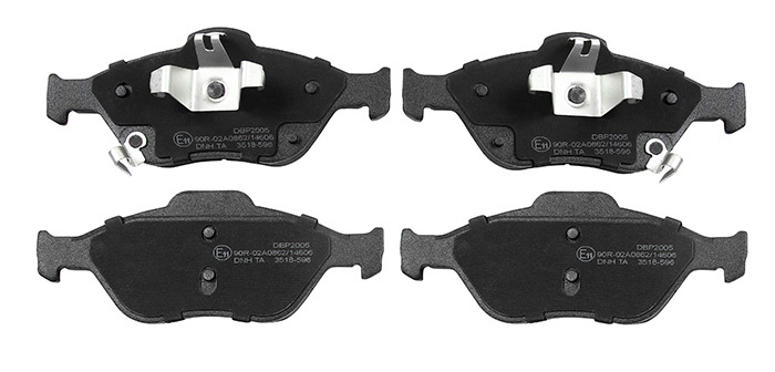 Brake pads front