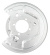 Brake dust shield rear right Brake dust shield rear right