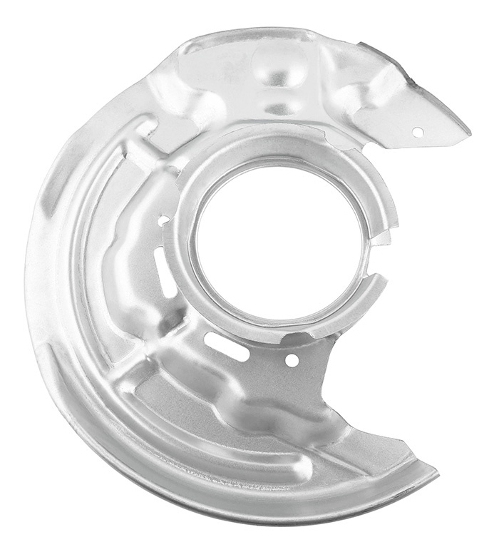 Brake dust shield front left