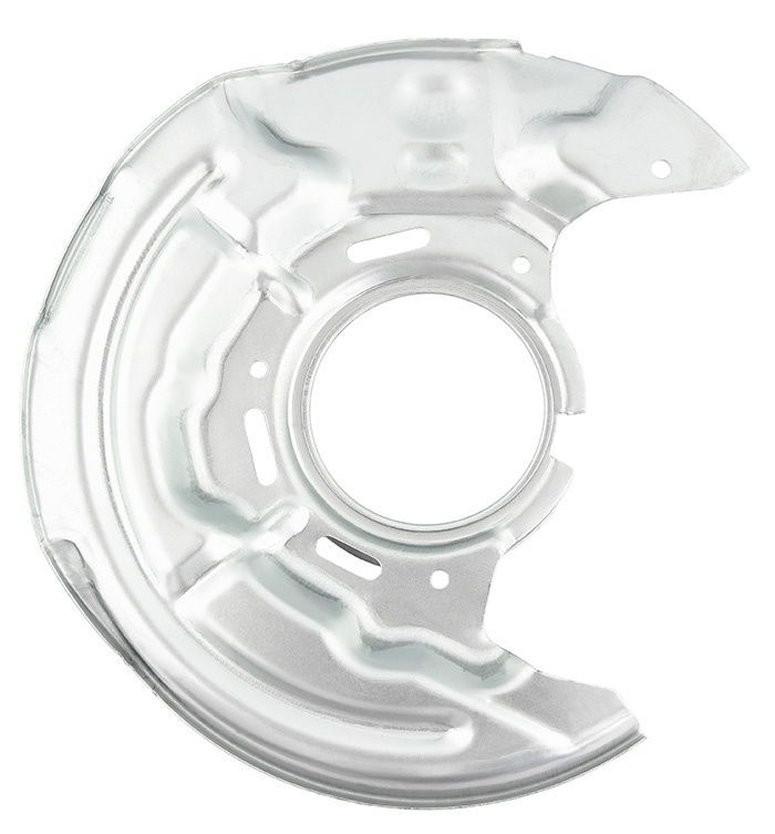 Brake dust shield front right