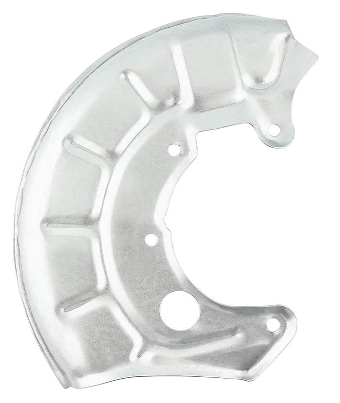 Brake dust shield front left