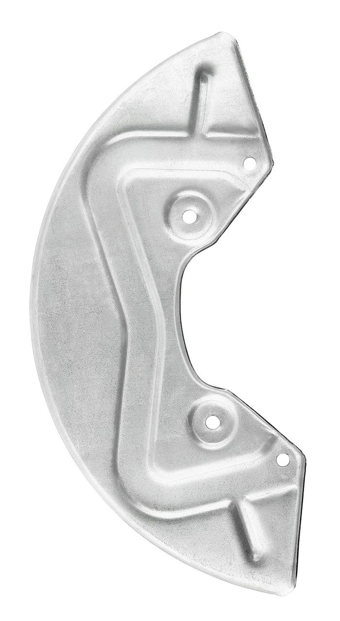 Brake dust shield front