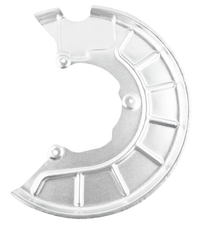 Brake dust shield front left