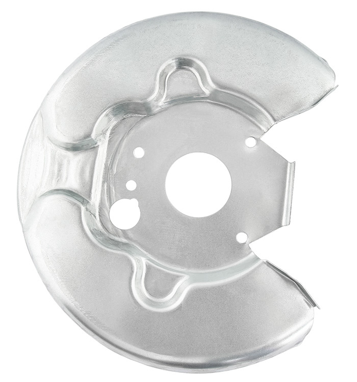 Brake dust shield front left