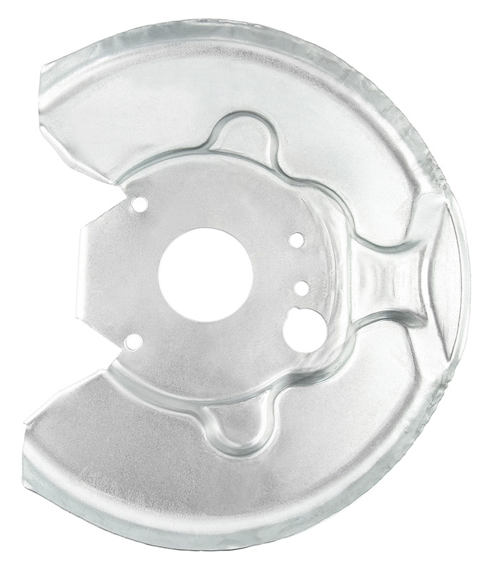 Brake dust shield front left