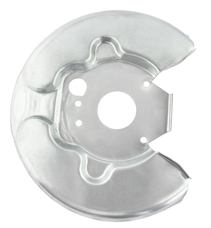 Brake dust shield front right