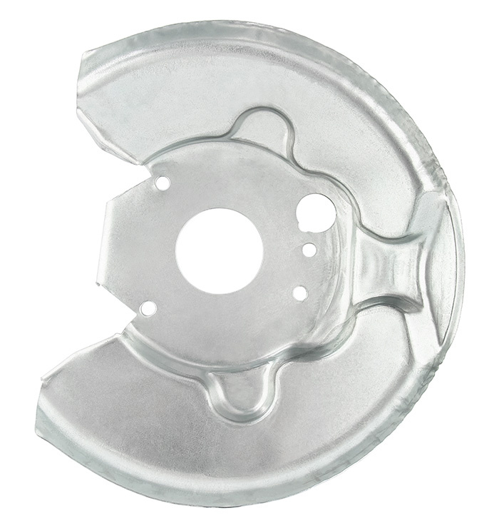 Brake dust shield front right