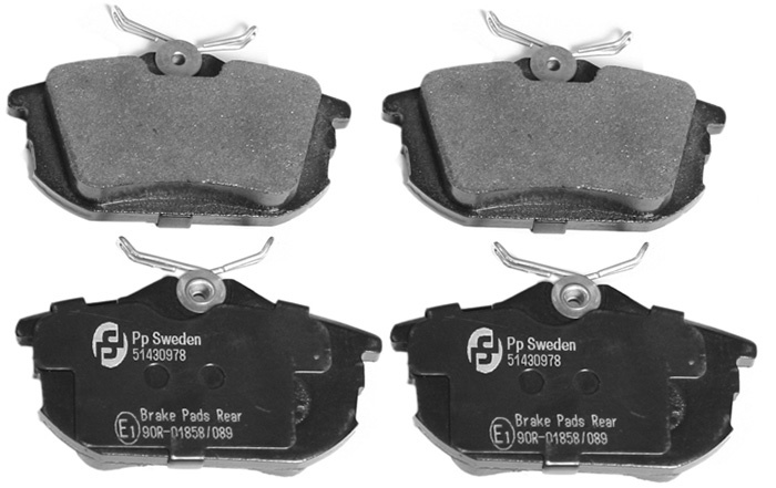 Brake pads rear