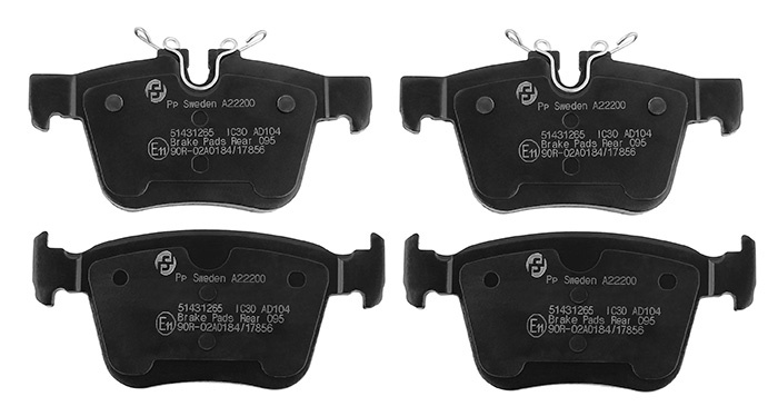 Brake pads rear