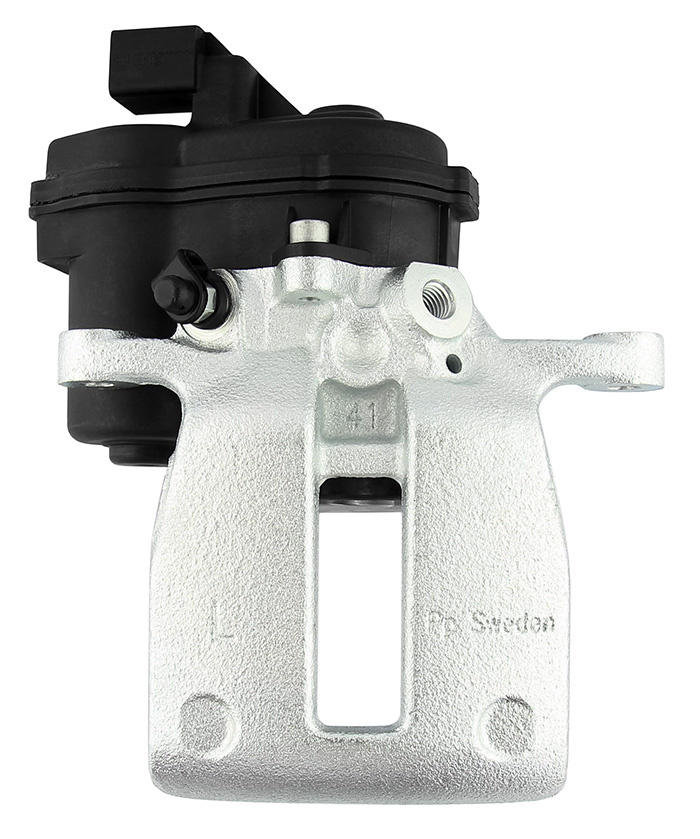 Brake caliper rear left incl electrical motor