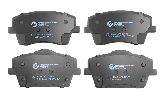 Brake pads front