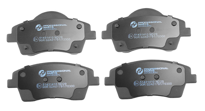 Brake pads front