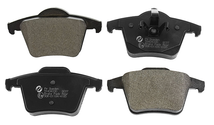 Brake pads rear