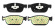 Brake pads front Brake pads front