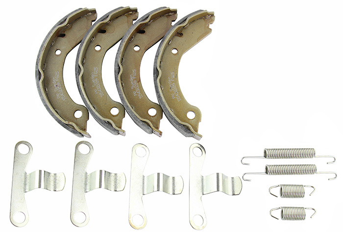 Hand brake shoe kit